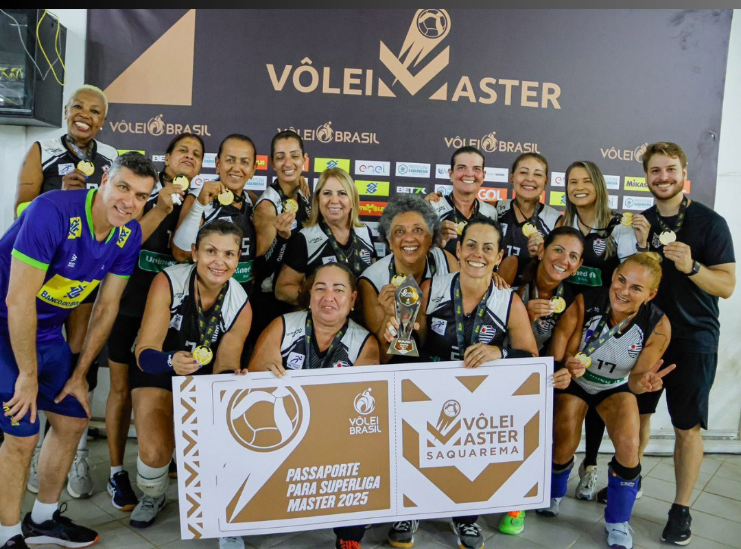 Álvares Cabral Conquista o Título no Vôlei Master 2024!