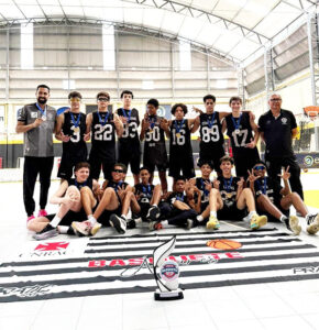 Sub-15 Masculino do Álvares Cabral Vence o CETAF e se Sagra Campeão da Copa ES de Basquete 2025