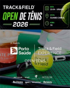 Vitória recebe 1º Open de Tênis Track&Field com programação especial para toda a família