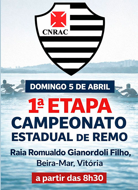 Álvares Cabral participa da 1ª etapa do campeonato estadual de remo 2026