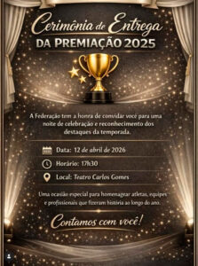 Federação Espírito-Santense de Futebol de Salão realiza cerimônia de premiação 2025