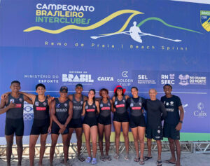 Álvares Cabral desembarca em Natal para Brasileiro e seletiva de remo de praia