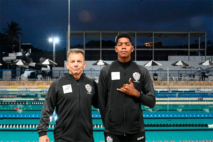 Nadador do Álvares Cabral faz história no Campeonato Brasileiro Interclubes Infantil de Inverno