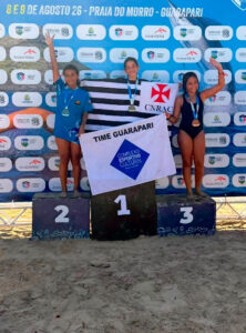 Álvares Cabral conquista medalhas na Copa Brasil de Águas Abertas em Guarapari