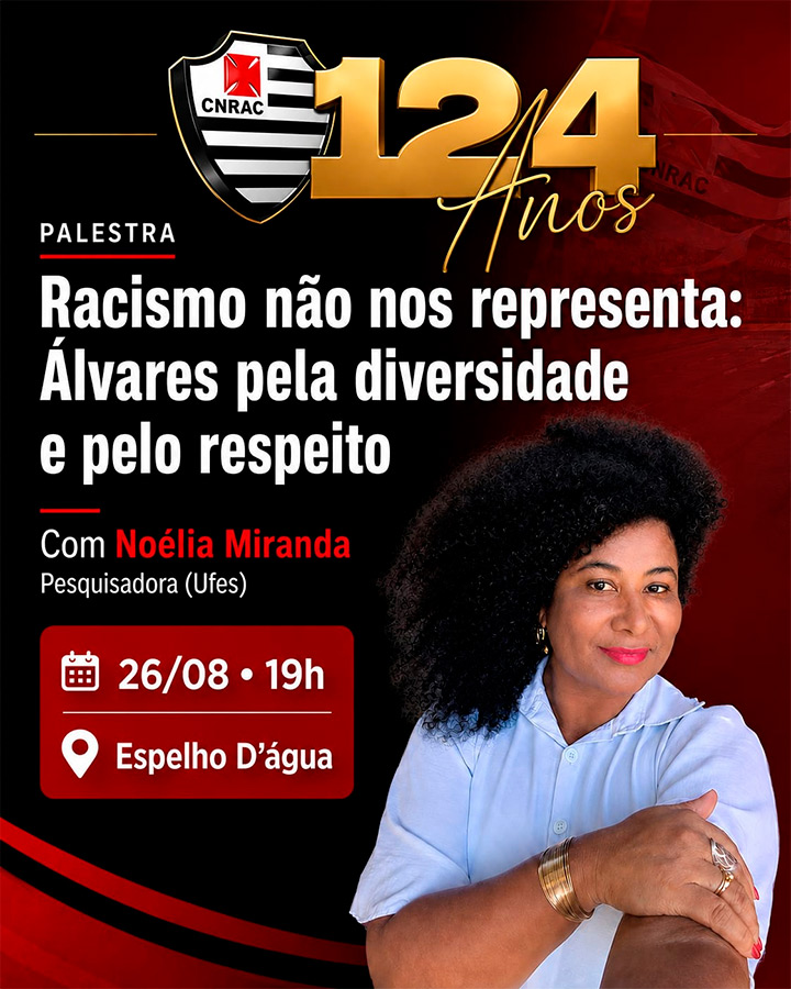 Álvares Cabral promove palestra sobre combate ao racismo e valorização da diversidade