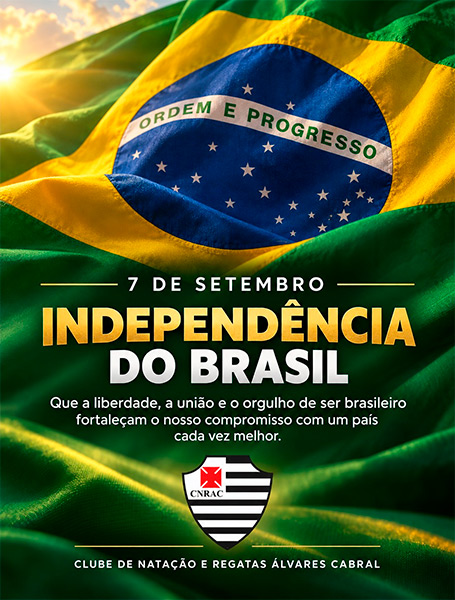 Clube Álvares Cabral celebra a Independência do Brasil