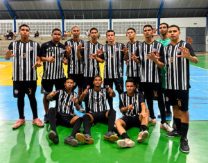 Sub-18 do Álvares Cabral vence e avança às quartas de final da Copa ES de Futsal